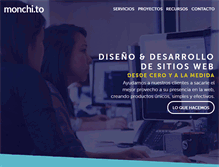 Tablet Screenshot of monchito.net